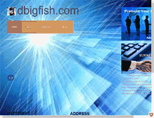 Tablet Screenshot of dbigfish.com